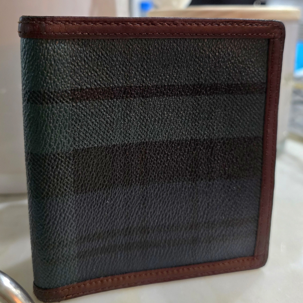 Polo Ralph Lauren Vintage Tartan Plaid Bifold Wallet